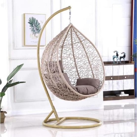 Кресло Подвесное из искусственного ротанга AFM-169A-XLB Beige купить в Адлере