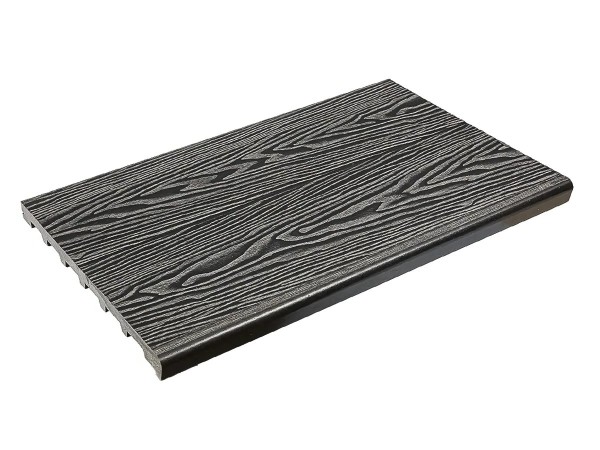 Ступень полнотелая из ДПК Deckart Step 3D Графит купить в Адлере