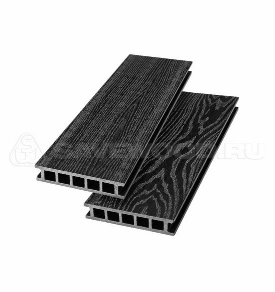 Террасная доска из ДПК SW-Fagus «SaveWood» черный купить в Адлере