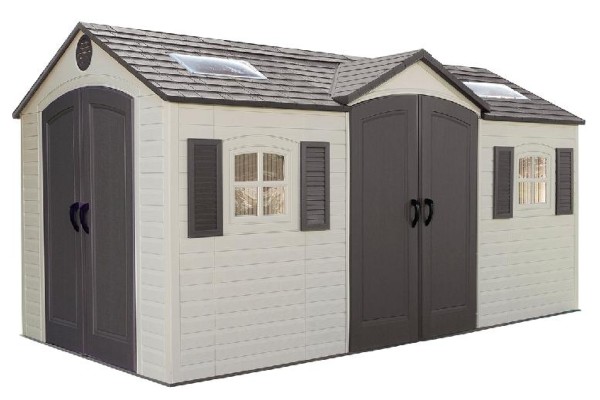 Сарай пластиковый LifeTime 15x8 DD купить в Адлере