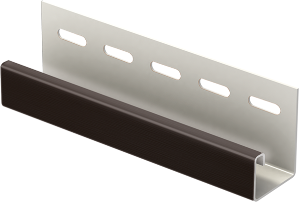 J-планка к Софиту PRO Тёмно коричневый купить в Адлере