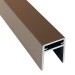 П-профиль Алюминиевый EasyDecking 35x25 Венге купить в Адлере