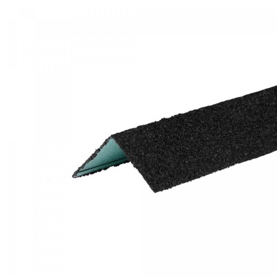 Уголок металлический внешний ТЕХНОНИКОЛЬ HAUBERK, черный