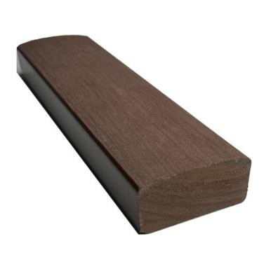 Лавочный брус Ecodecking Некст полнотелый брашированный 70х35 шоколад купить в Адлере