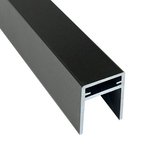 П-профиль Алюминиевый EasyDecking 35x25 Черное дерево купить в Адлере