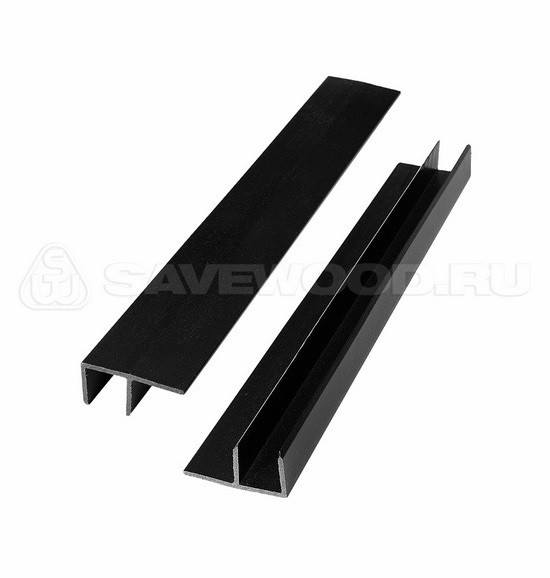 F-профиль ДПК Savewood – Чёрный купить в Адлере
