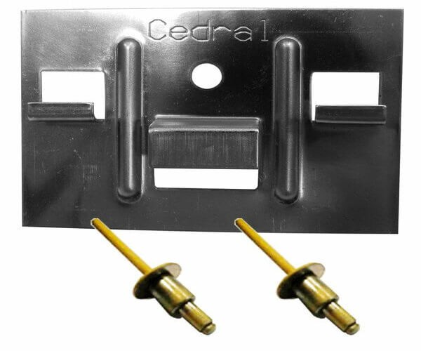 КЛЯММЕР + ЗАКЛЁПКА ДЛЯ CEDRAL CLICK 250 ШТ купить в Адлере