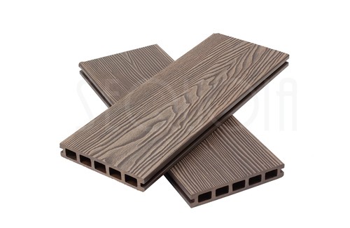 Доска террасная ДПК 3D SEQUOIA DUAL WOOD BROWN купить в Адлере