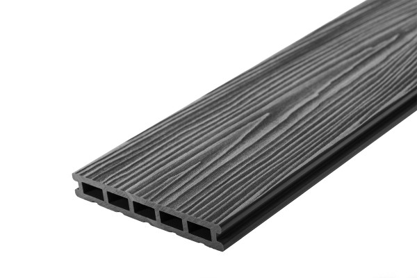 Террасная доска из ДПК RusDecking Unodeck Mogano - Графит купить в Адлере