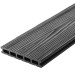 Террасная доска из ДПК RusDecking Unodeck Mogano - Графит купить в Адлере