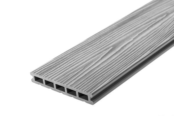 Террасная доска из ДПК RusDecking Unodeck Mogano - Серый купить в Адлере