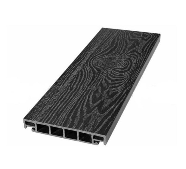 Террасная доска из ДПК SW Salix (T) 2D чёрный купить в Адлере