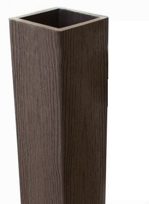 Столб опорный Woodvex Co-Extrusion Венге купить в Адлере