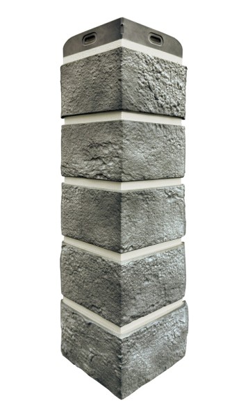 Угол Grand Line состаренный кирпич Элит гранит, ШОВ белый купить в Адлере