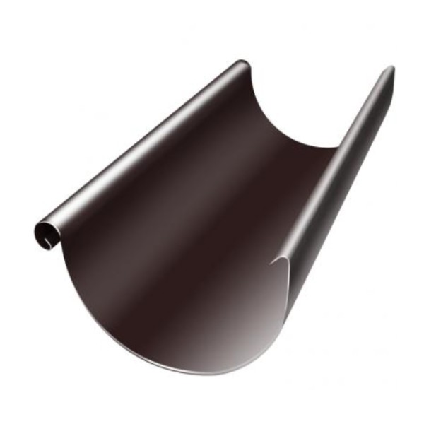 Водосток Grand Line 125x90 – Желоб 3м RAL 8017 купить в Адлере