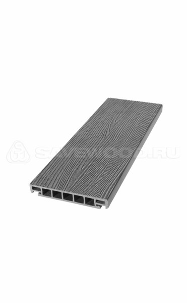 Террасная доска из ДПК SW Salix (S) (R) пепельный купить в Адлере