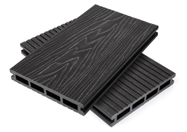 Террасная доская ДПК NanoWood Nature 3D пустотелая Графит купить в Адлере