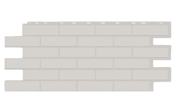 Фасадная панель T-Siding Кирпич Модерн Эко Уайт купить в Адлере