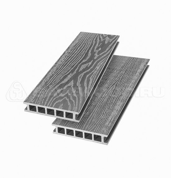 Террасная доска из ДПК SW-Fagus «SaveWood» пепельный купить в Адлере