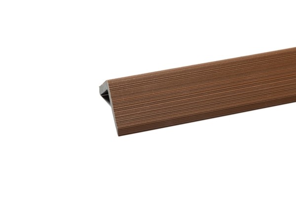 Уголок торцевой Ecodecking Скай коэкструзия 45х45х3000 Тик купить в Адлере Уголок торцевой Ecodecking Скай коэкструзия 45х45х3000 Тик купить в Адлере