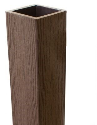 Столб опорный Woodvex Co-Extrusion Темно - Коричневый купить в Адлере