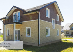 Сайдинг Ю-Пласт TIMBERBLOCK Ель (Тимберблок), Сибирская