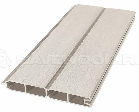 Заборный профиль из ДПК Savewood SW Agger матовый бежевый купить в Адлере