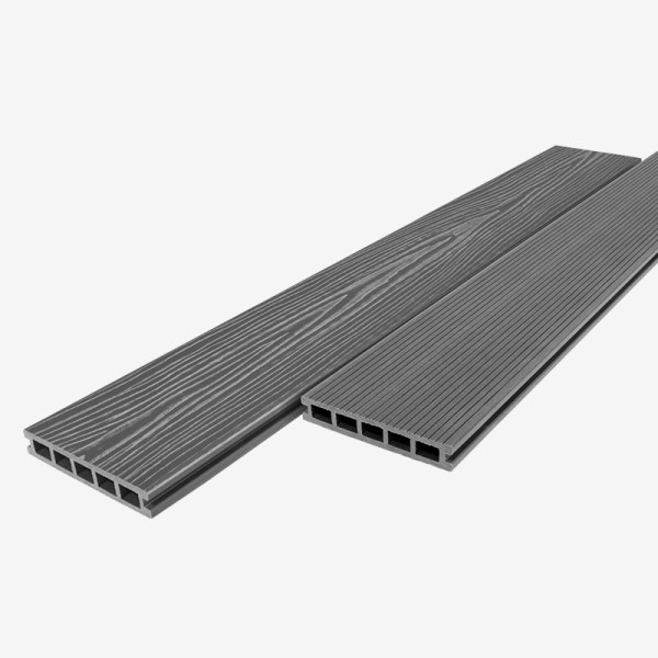 Террасная доска из ДПК RusDecking Unodeck Ultra - Серый купить в Адлере
